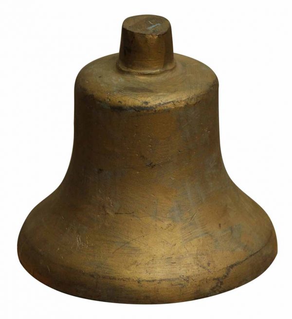 Vintage Gold Painted Bell