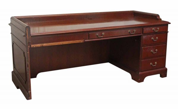 Large Wooden Counter Desk