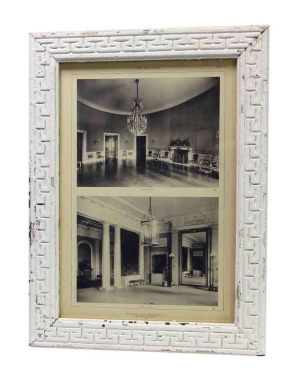 Framed Photo of the Interior of The White House