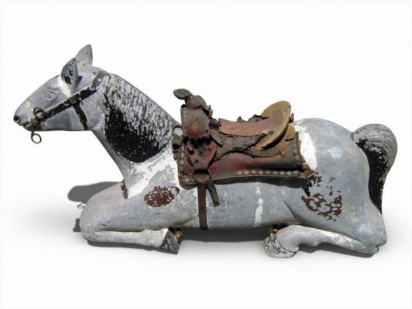 Vintage Metal Horse - Statues & Fountains