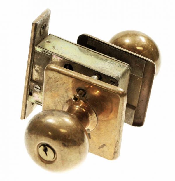 Sargent Copper Plated Unit Lock