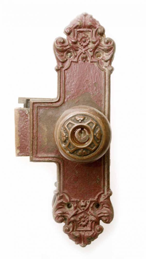 Corbin Ornate Bronze Unit Lock