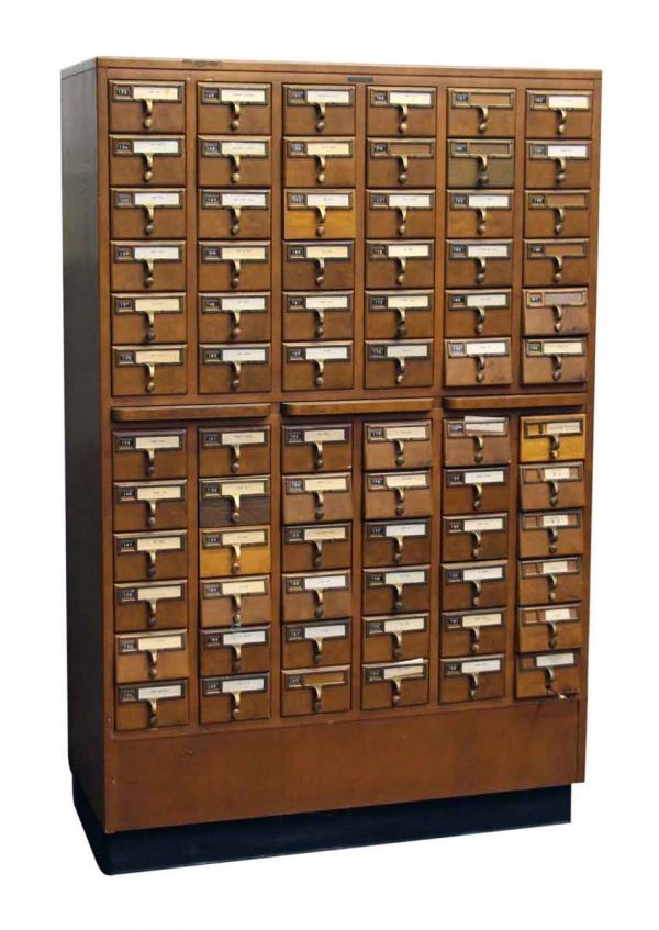 File Card Catalog Cabinet - Office Furniture