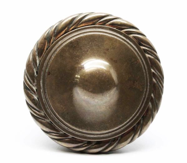 Oversize Polished Bronze Doorknob Pull - Door Knobs
