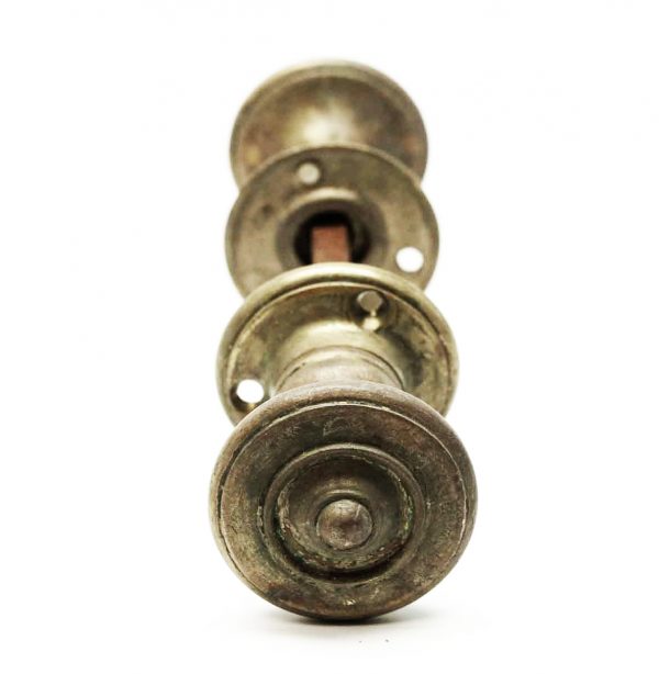 Concentric Brass Doorknob Set - Door Knob Sets