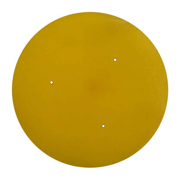 Yellow Plastic Round Table Top - Table Tops