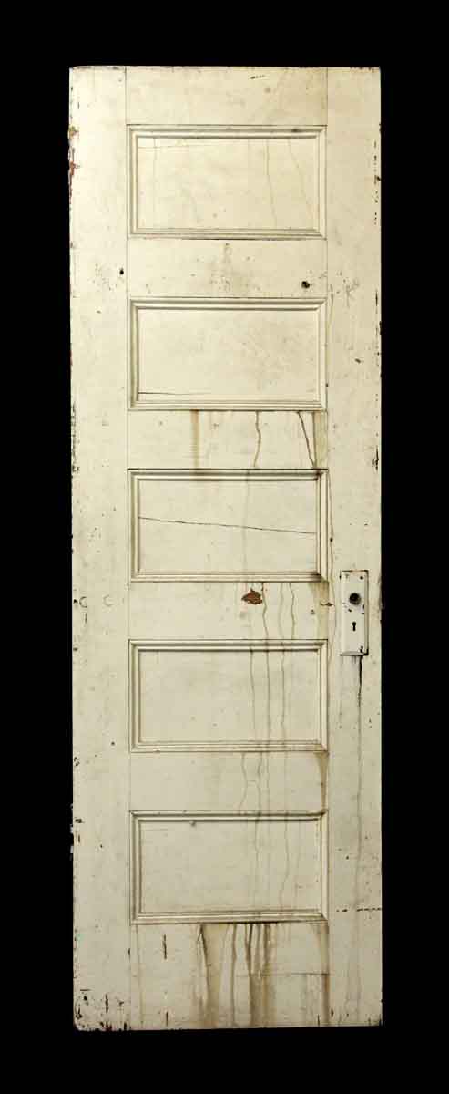 Five Horizontal Panel Closet Door - Standard Doors