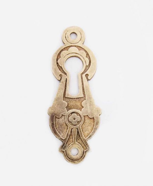 Victorian Bronze Keyhole Cover - Keyhole Covers