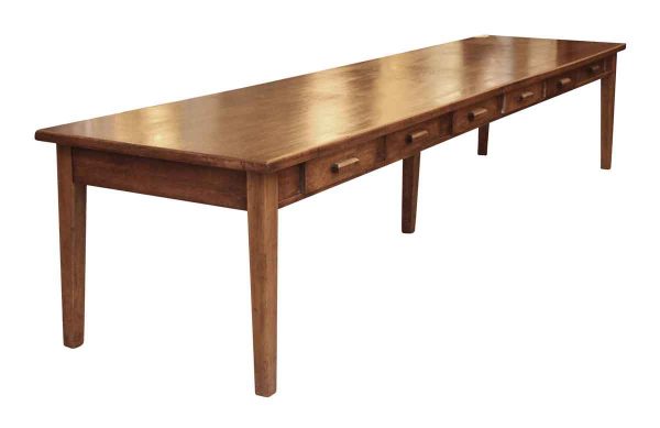 Twelve Foot Library Table - Commercial Furniture