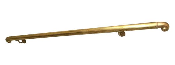 Brass Hand Rails from a Turn of the Century Bank Building - Staircase Elements