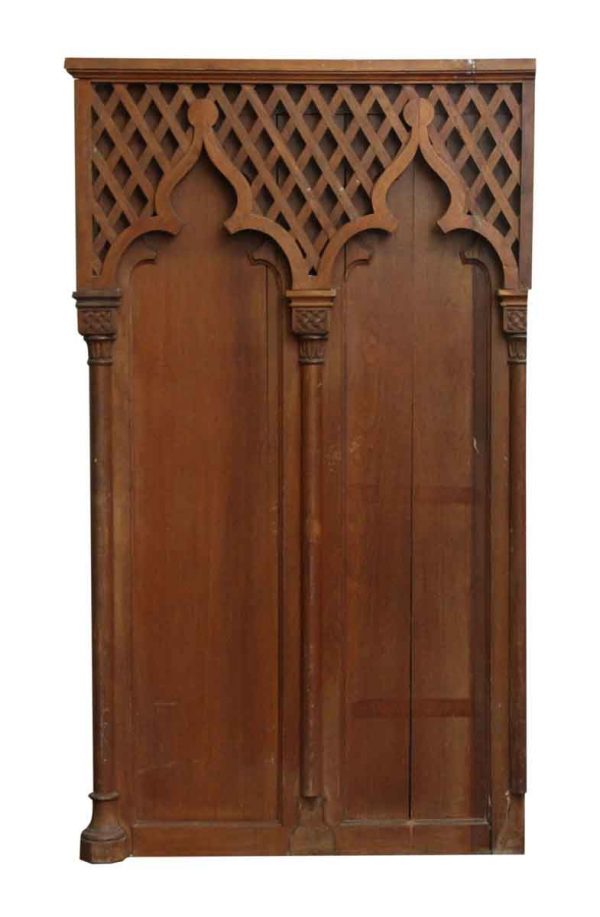 Gothic Wooden Wall Panel - Paneled Rooms & Wainscoting