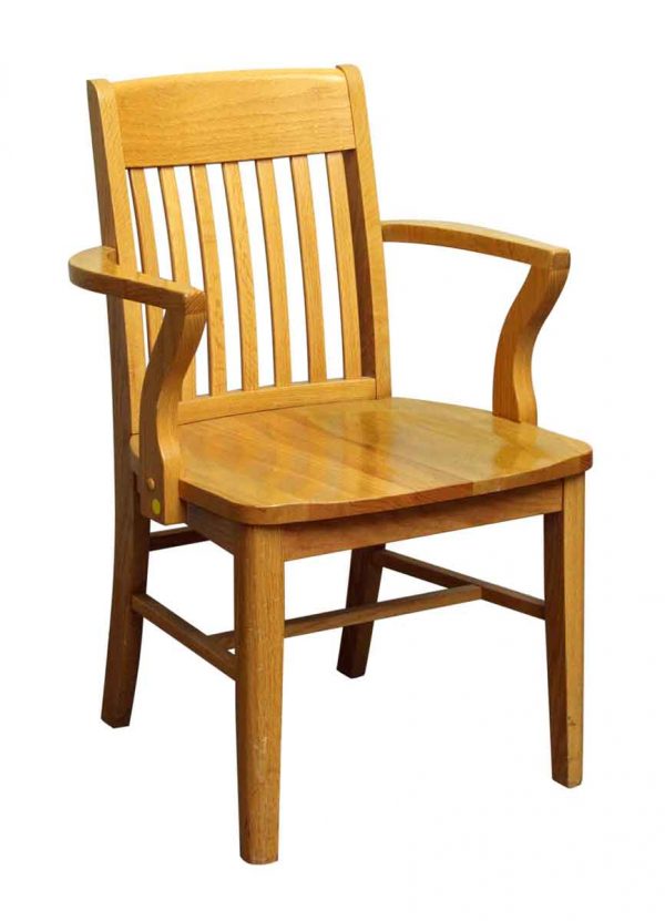 Single Light Wooden Chair - Office Furniture