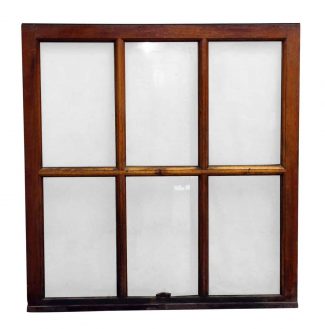 Wood Frame Six Pane Window | Olde Good Things