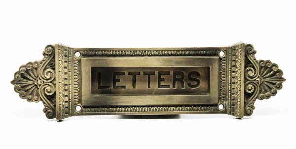 Single Neoclassical Letters Slot - Mail Hardware