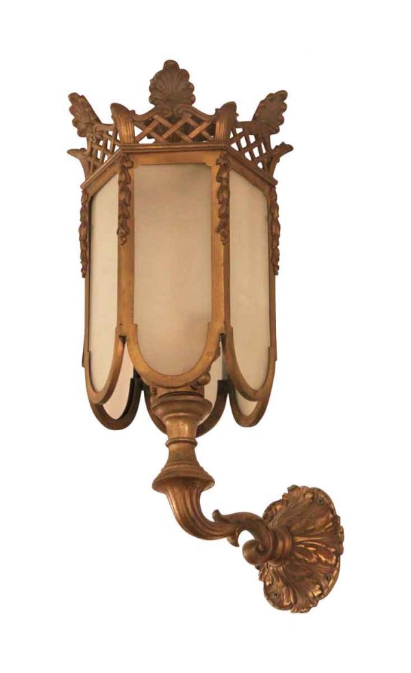 Spectacular Pair of Bronze Sconces - Sconces & Wall Lighting