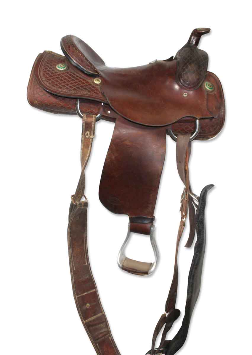 leather horse saddle