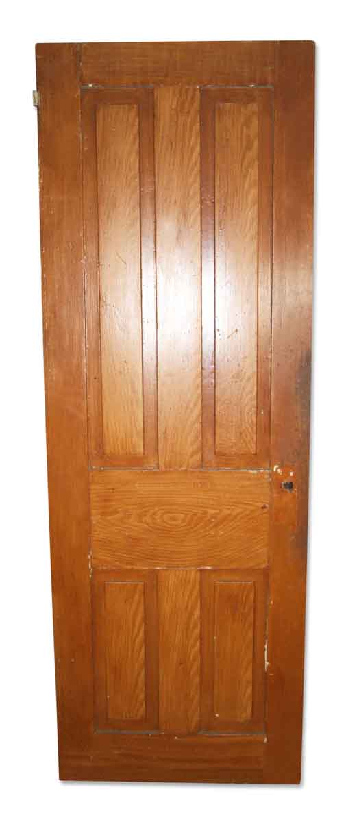 Antique Original Four Vertical Panel Door - Standard Doors