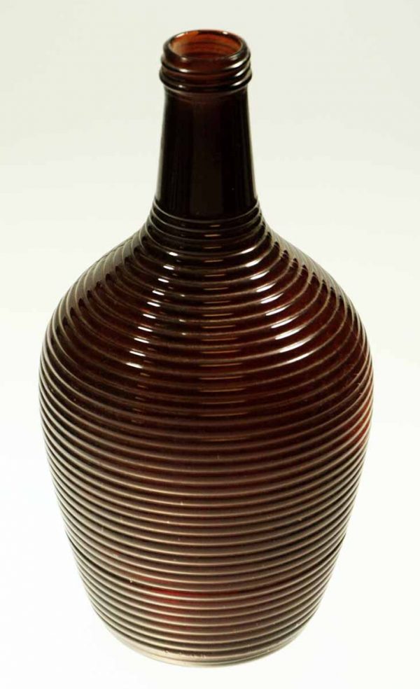Burgundy Glass Vase - Vases & Urns