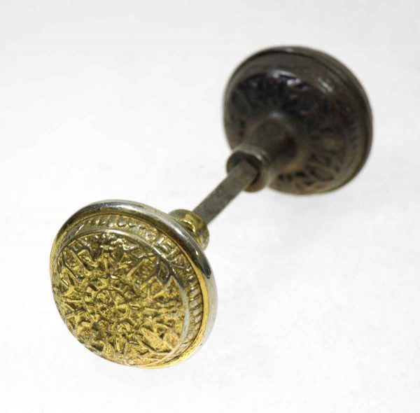 Bronze & Brass Plated Knob Set - Door Knobs