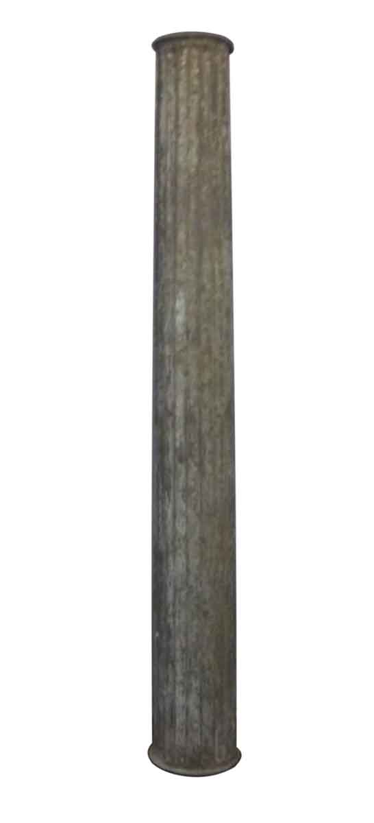 Rare Galvanized Metal or Zinc Fluted Columns - Columns & Pilasters