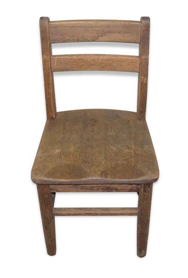 Old Wooden School Chair - Flea Market