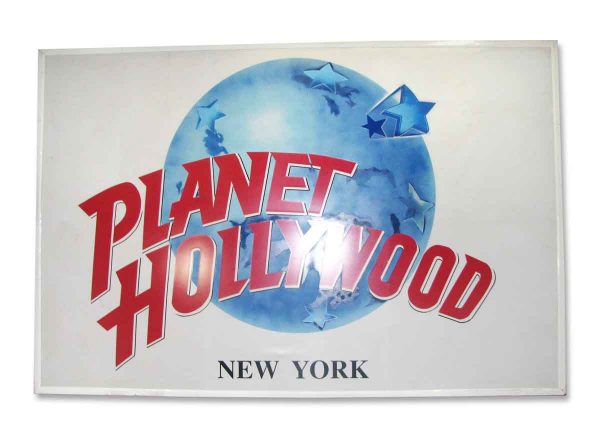 Planet Hollywood Metal Sign - Commercial Furniture