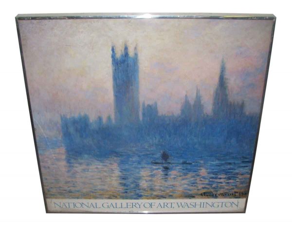 National Gallery of Art Vintage Exhibit Monet Poster - Posters