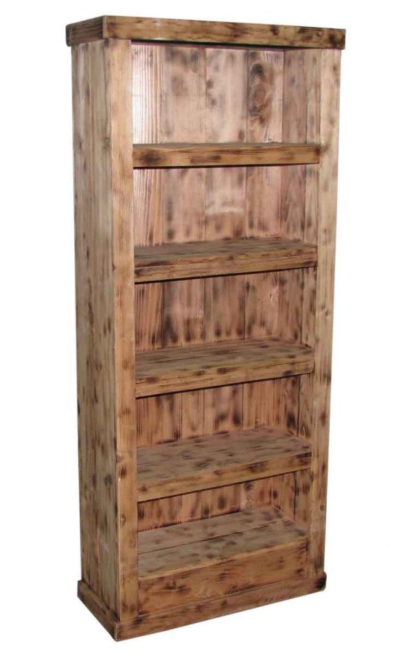 Tall Narrow Pine Book Case - Bookcases