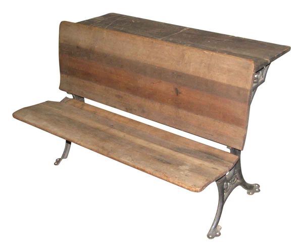 19th Century Antique School Bench - Commercial Furniture