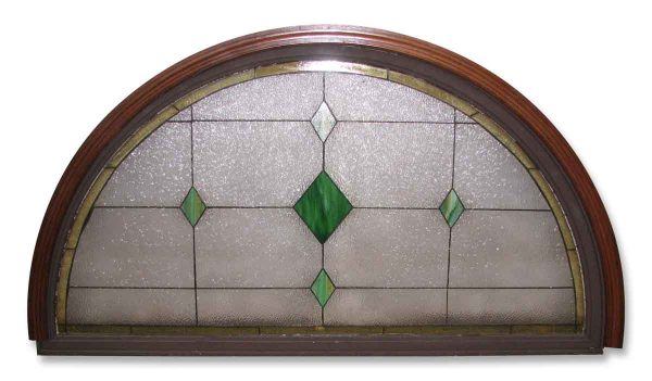 Textured Arched Stain Glass Window - Stained Glass