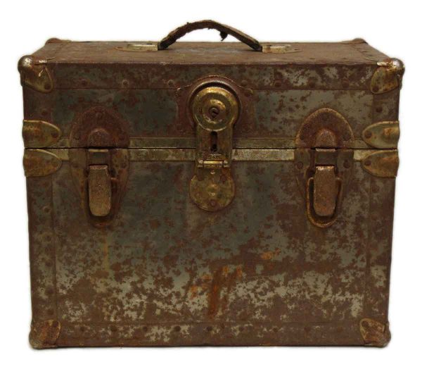 Worn Rusted Industrial Trunk - Trunks