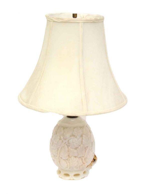 Vintage Glass Table Lamp - Table Lamps