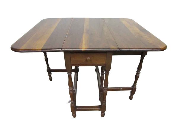 Pine Gate Leg Table with Drawer - Kitchen & Dining