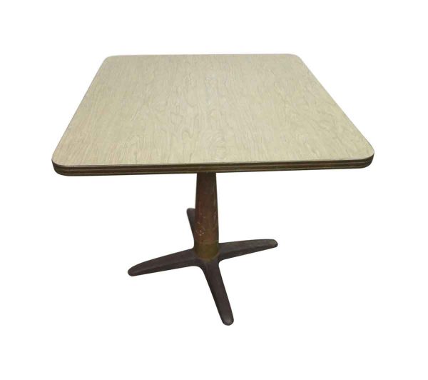 1940s Cafe Table with Original Formica Top - Commercial Furniture