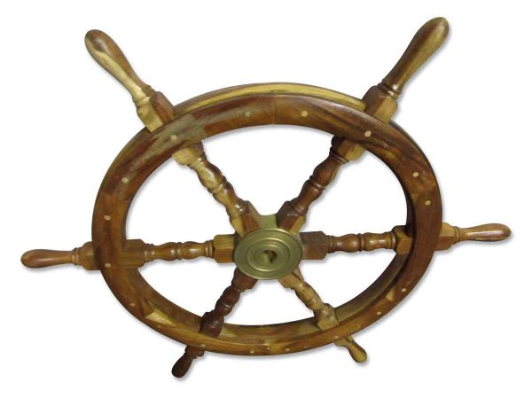 Reproduction Ship's Wheel - Nautical Antiques