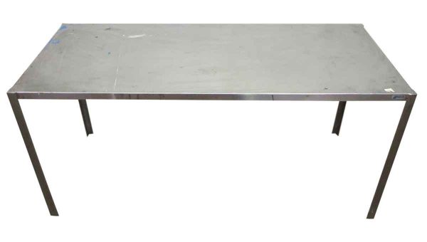 Long Aluminum Table with Narrow Profile - Office Furniture