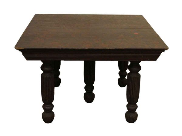 Carved Oak Extendable Table - Kitchen & Dining