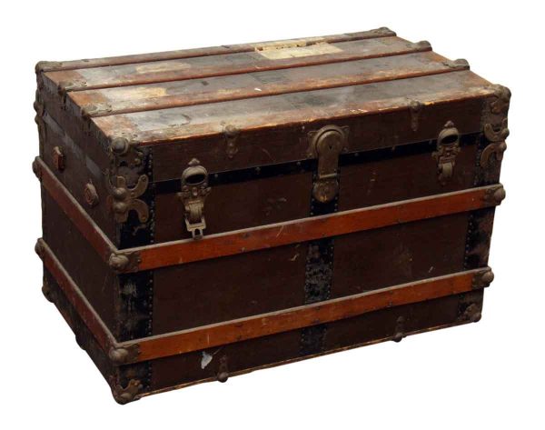 Wooden Shipping Trunk - Trunks