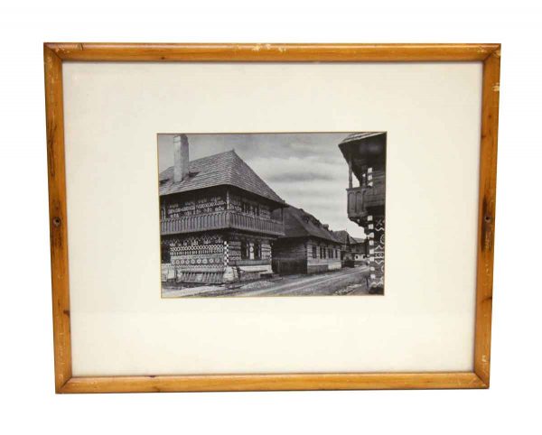 Framed Photo of Asian Home - Photographs