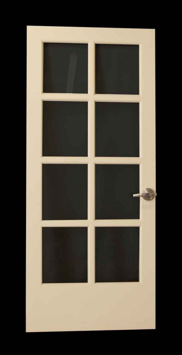 White Door with Eight Glass Panels - French Doors