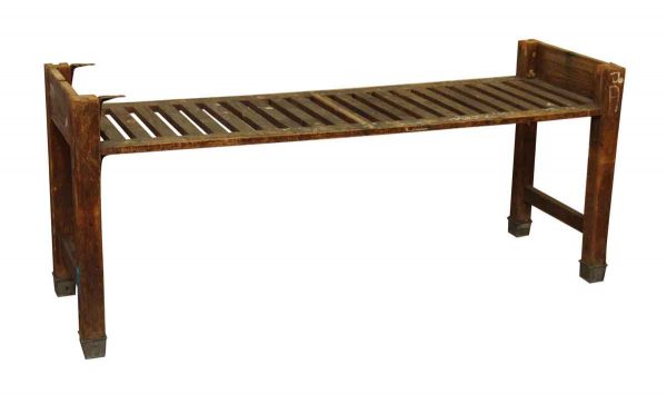 Wooden Industrial Bench - Seating