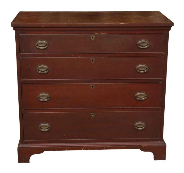 Mahogany Low Dresser - Bedroom