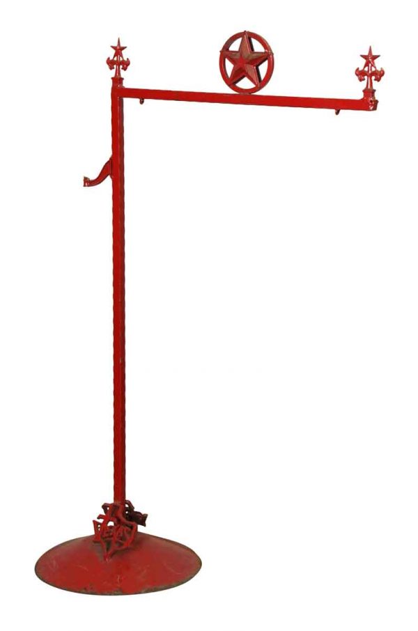 Red Texas Sign Pole - Commercial Furniture