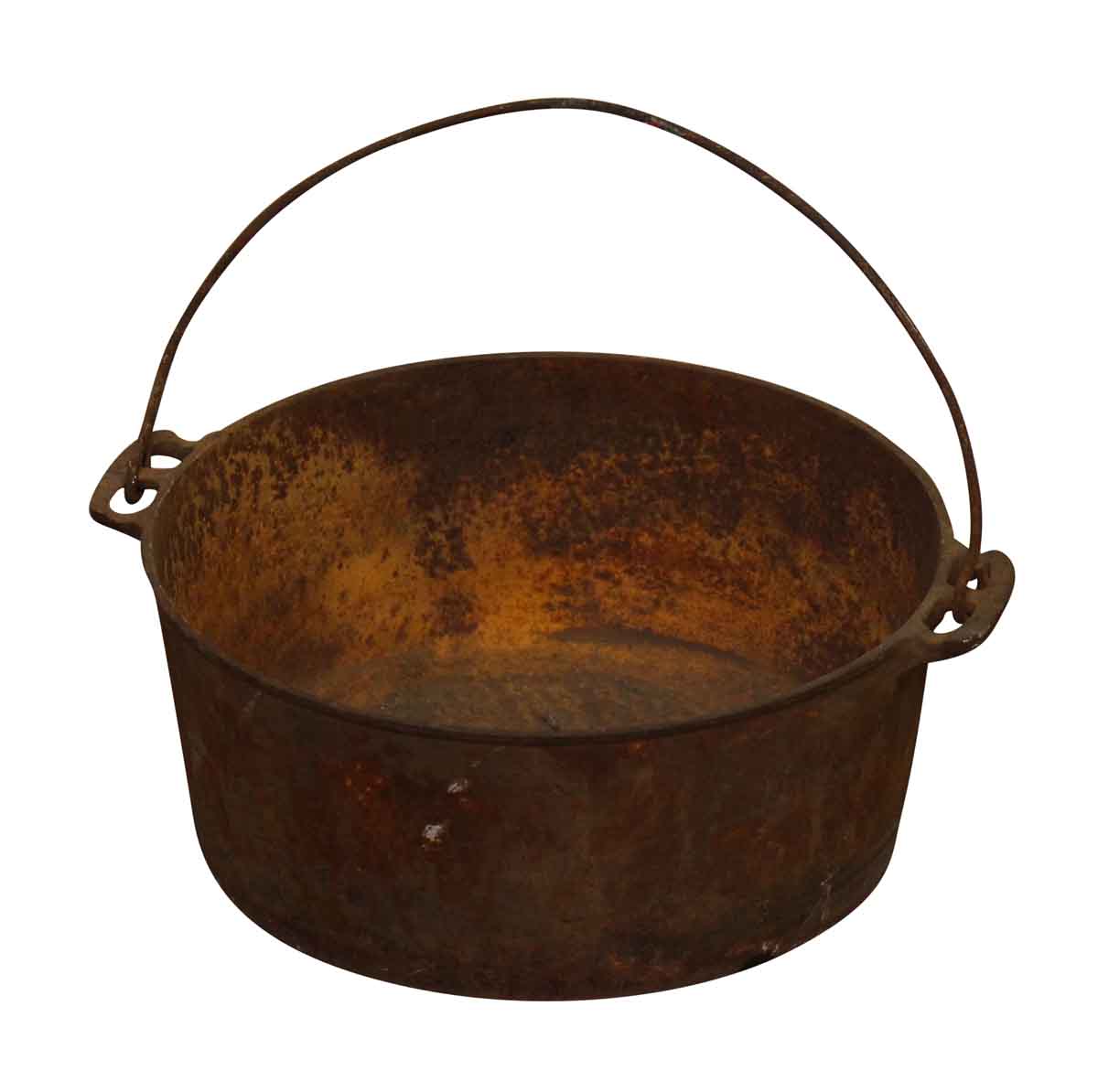 Antique Cast Iron Pot Dutch Oven Farmhouse Kitchen Handle Cooking