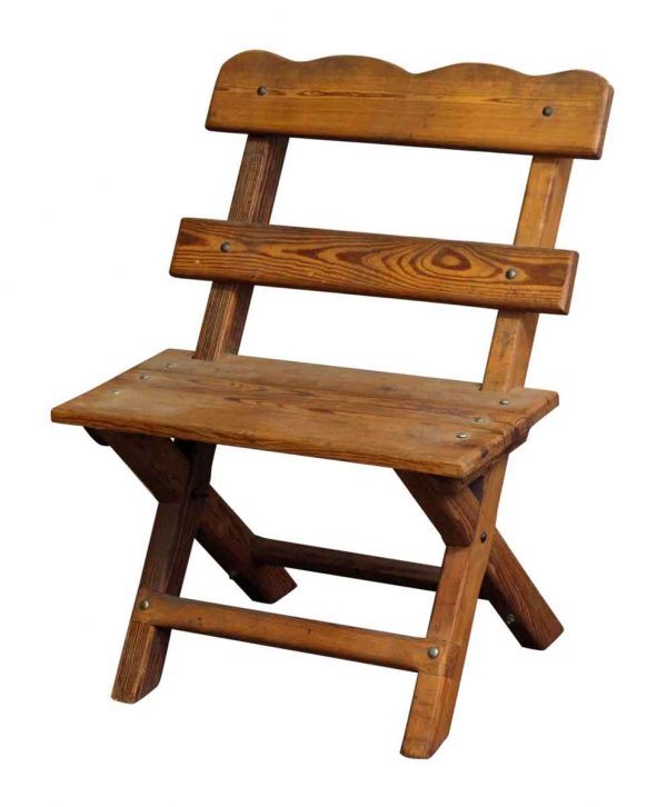 Wooden Backyard Farmhouse Chair - Patio Furniture
