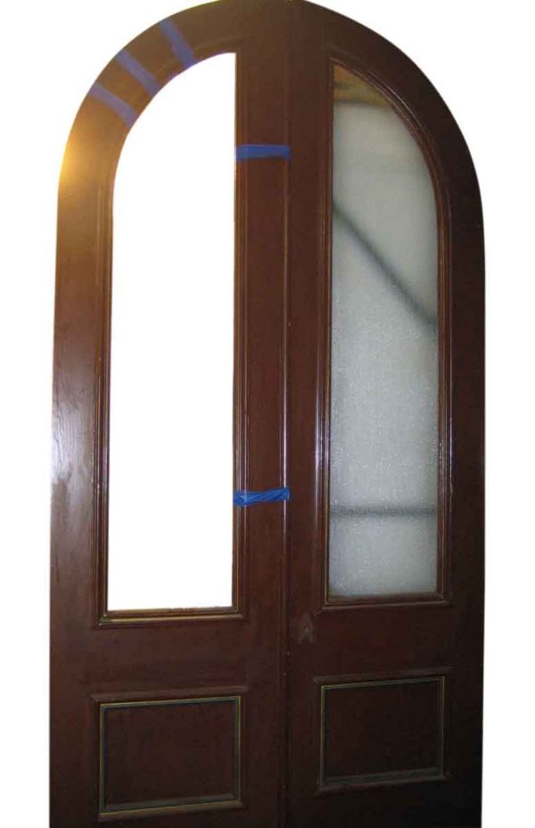 Great Pair of Arched Top Entry Doors - Arched Doors