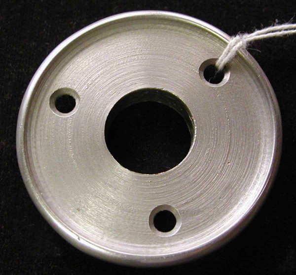 Nickel Rosette for Wide Based Doorknob Set - Rosettes