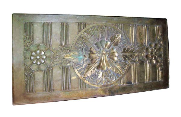 Large Art Deco Bronze Panel - Decorative Metal