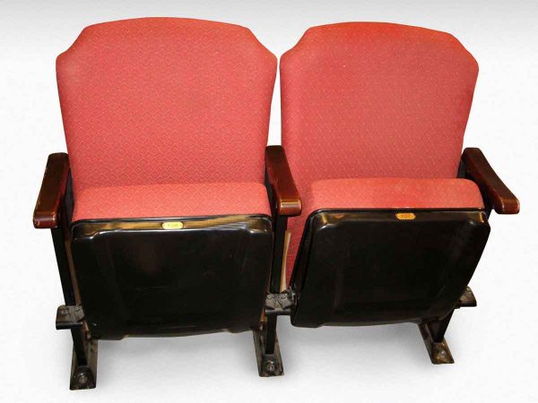 Red Upholstered Theater Seats - Commercial Furniture