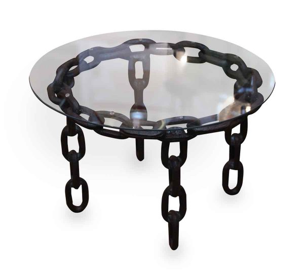 Nautical Anchor Small Chain Side Table